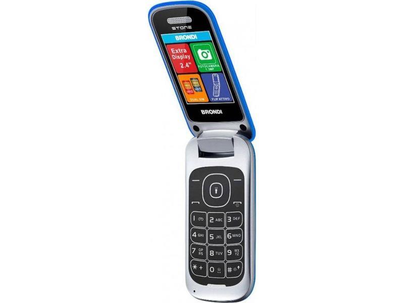 BROTHER Cellulare Brondi Stone Dual SIM blu